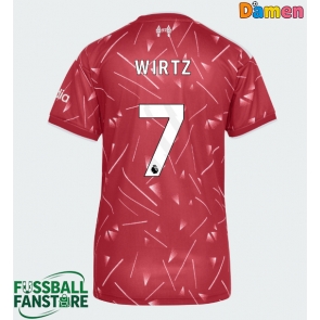 Liverpool Florian Wirtz #7 Replik Heimtrikot Damen 2026-27 Kurzarm